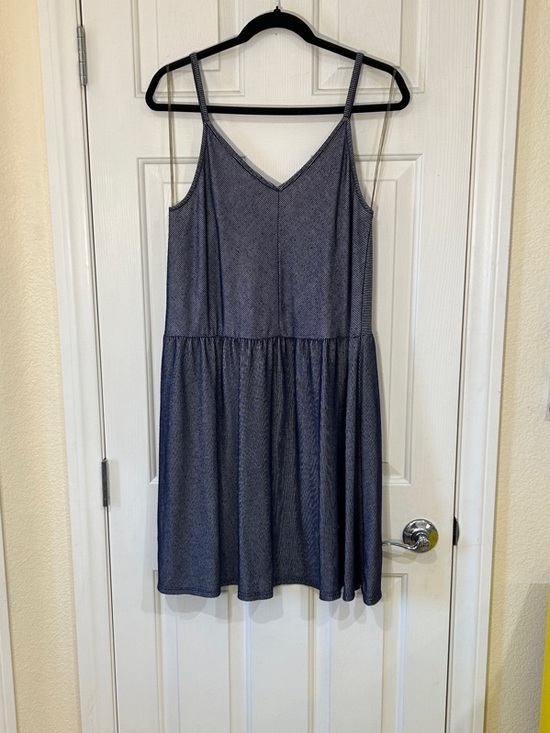 Universal Thread Dresses & Skirts - Universal Thread Navy and White Striped Spaghetti Strap Summer Dress Large